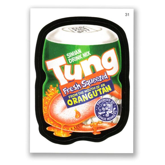2007 Topps Wacky Packages Card - Series 5 - #31 Tung - Picture 1 of 2